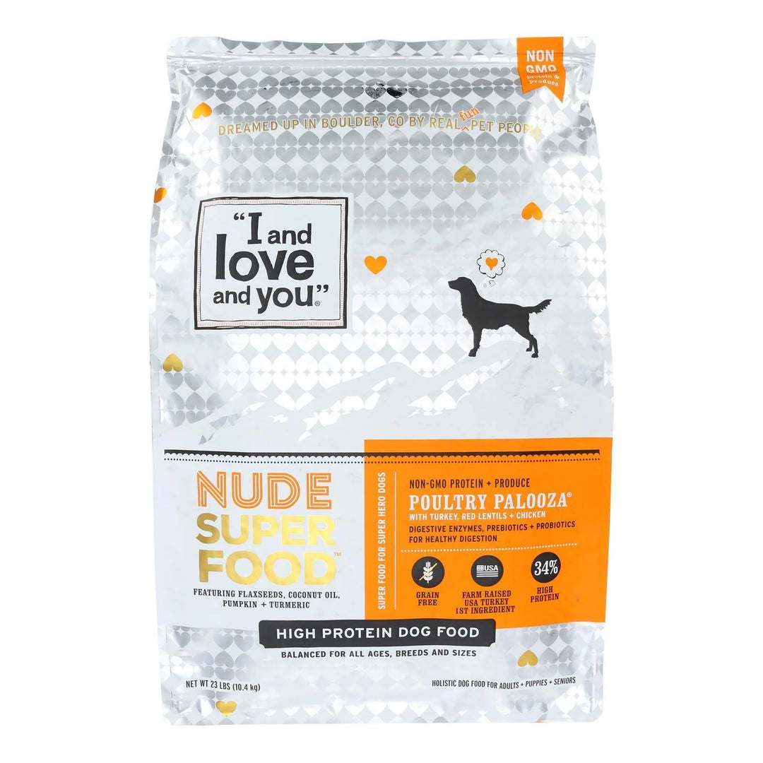 I and Dog Kibble Poultry - 23 Lb.