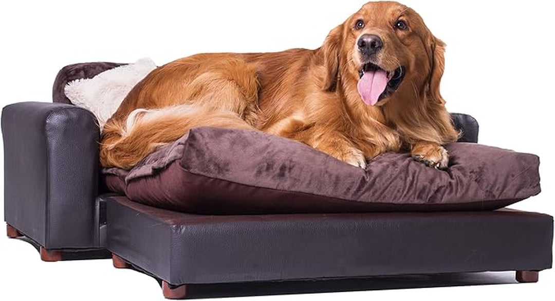 Leatherette Pet Bed