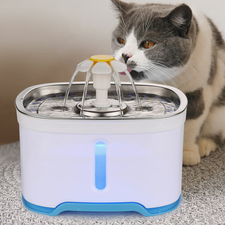 Pet Cat Gog Water Fountain 2.5L Automatic Water Drinking Dispenser Circulating